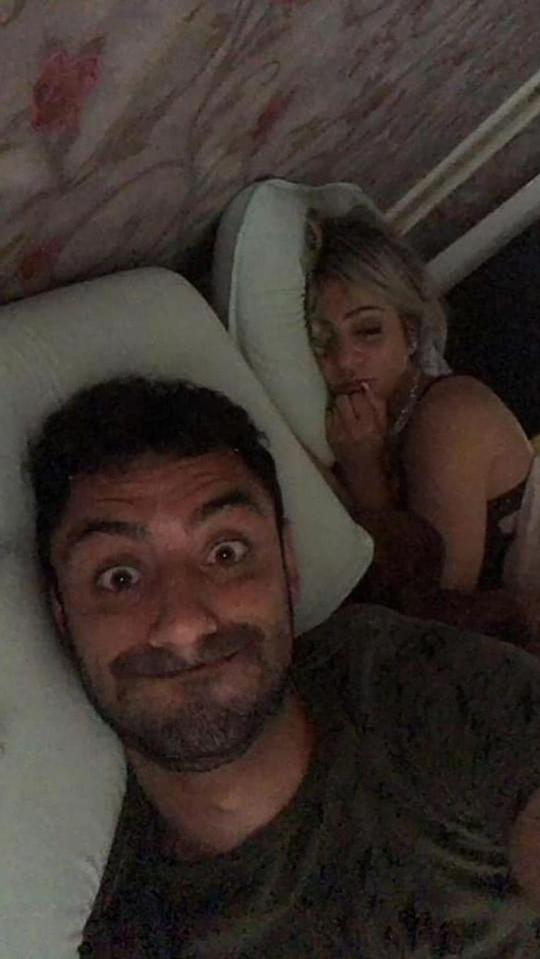 footballer murdered for having an affair with alleged killer’s wife? Photos show Daniel Correa Freitas in bed with blonde woman