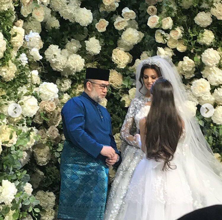wedding SPB Yang DiPertuan Agong - King of Malaysia as reported 