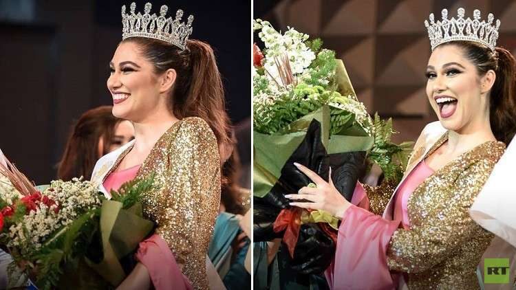 Sana Mahmoud crowned as Miss Kurdistan 2018