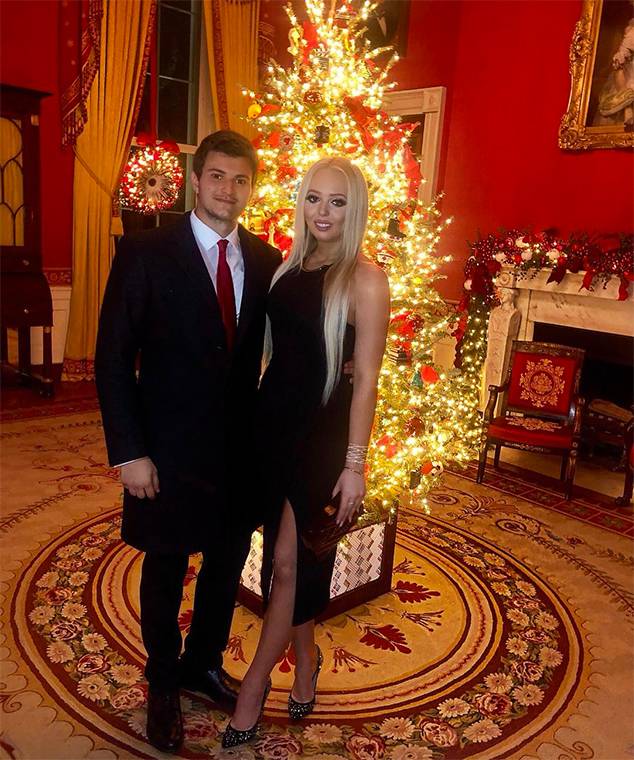 Tiffany Trump poses with her billionaire boyfriend in new Instagram