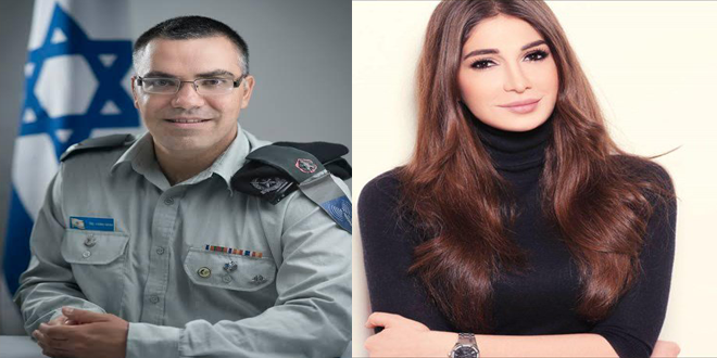 مشادة كلامية بين إعلامية لبنانية وأفيخاي أدرعي بسبب ” فاروق الفيشاوي “