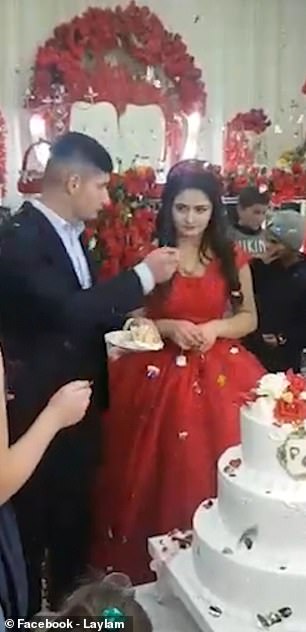 World's grumpiest groom smashes champagne bottle on the floor