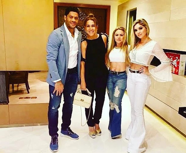 Brazil star Hulk 'has been dating niece of his ex-wife since October' after 12-year relationship came to an end