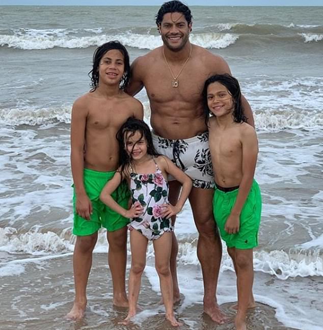 Brazil star Hulk 'has been dating niece of his ex-wife since October' after 12-year relationship came to an end
