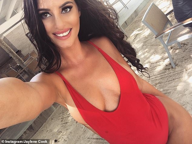 Glamorous playboy model sells naked pictures of herself to raise money for bushfire victims - and her boyfriend 'supports it'