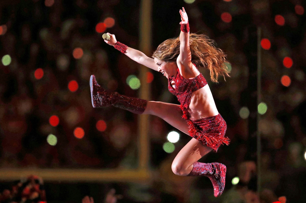 Shakira’s Super Bowl Halftime Boots Casually Cost $20,000